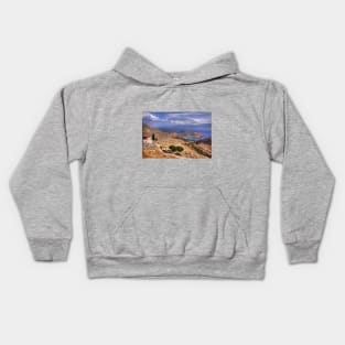 Over the sea to Rhodes Kids Hoodie